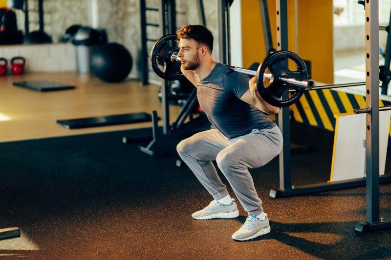 Wide Stance Barbell Squat